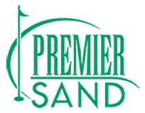 The Premier Sand logo in green.